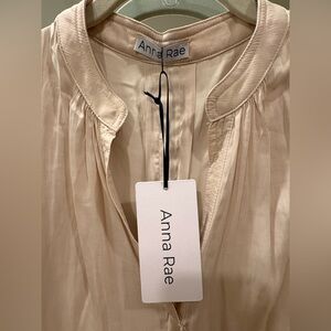 Cream Women's Top